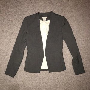 H&M Dark Grey Blazer w/ Shoulder Pads